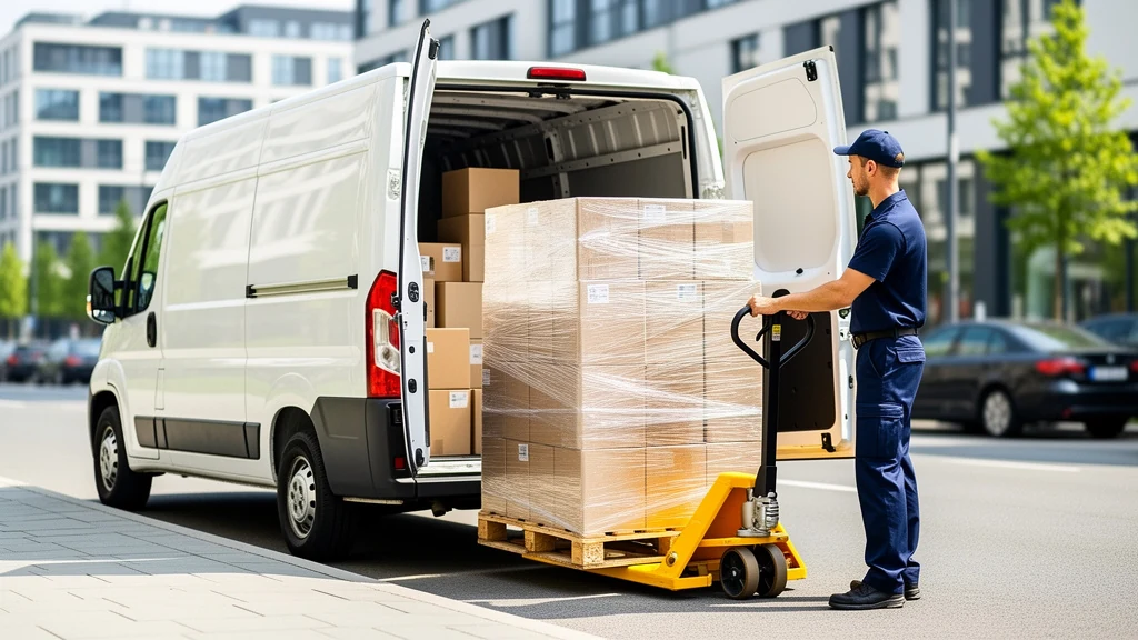 Kurier transportu paletowego — Trzebinia